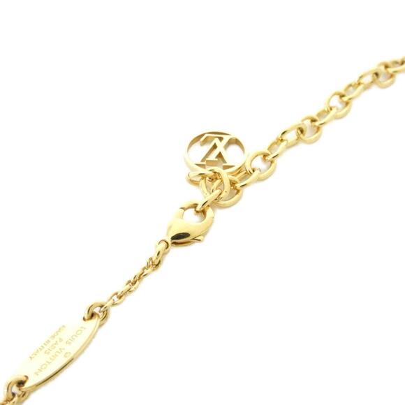 LOUIS VUITTON Gold Necklace - Picture 3 of 4